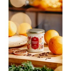 Wosk i Knot Świeca zapachowa sojowa Pomarańcza & Goździk  300 ml